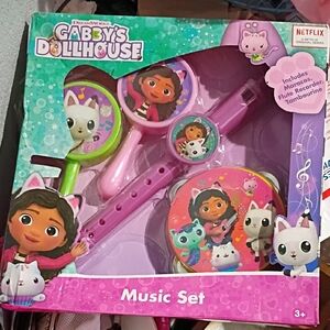 Kids Music Set - Pink & Green